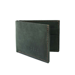 Billetera de cuero Wallet Z1 color Azul Rústico