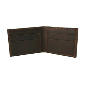 Billetera de cuero Wallet Z1 color Café Texturado