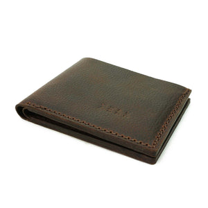 Billetera de cuero Wallet Z1 color Café Texturado