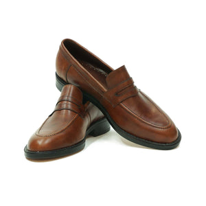 Zapato Penny Loafer Café Agreste