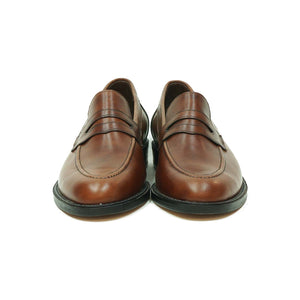 Zapato Penny Loafer Café Agreste