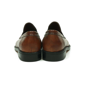 Zapato Penny Loafer Café Agreste