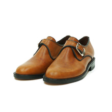 Cargar imagen en el visor de la galería, Zapato Plain Monkstrap Curry
