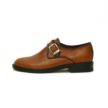 Cargar imagen en el visor de la galería, Zapato Plain Monkstrap Curry
