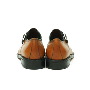 Zapato Plain Monkstrap Curry