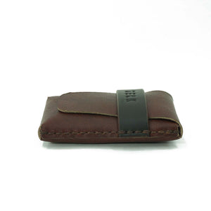 Billetera de cuero Z3 color Café Agreste