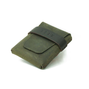 Billetera de cuero Z3 color Verde Rústico