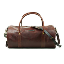 Cargar imagen en el visor de la galería, Bolso Cuero Gym Bag Café Agreste
