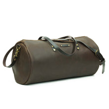 Cargar imagen en el visor de la galería, Bolso Cuero Gym Bag Lite Café Rústico
