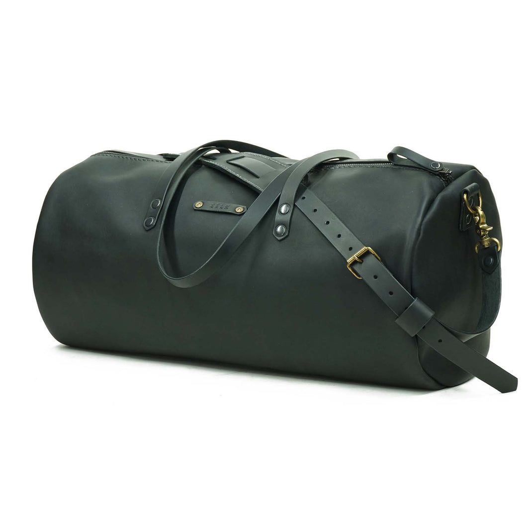 Bolso Cuero Gym Bag Lite Negro