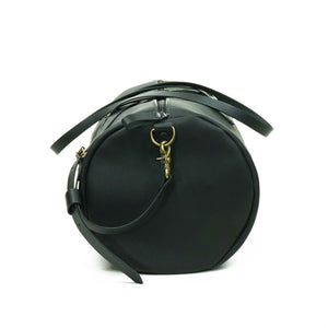 Bolso Cuero Gym Bag Lite Negro
