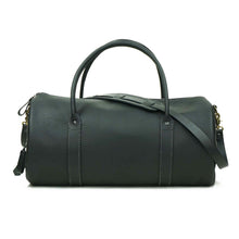 Cargar imagen en el visor de la galería, Bolso Cuero Gym Bag Negro
