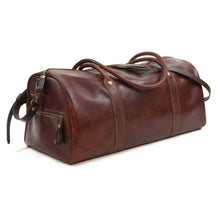 Cargar imagen en el visor de la galería, Bolso Cuero Weekend Bag II - Café Agreste
