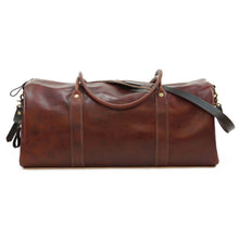 Cargar imagen en el visor de la galería, Bolso Cuero Weekend Bag II - Café Agreste
