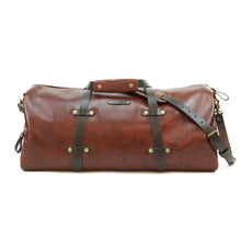 Cargar imagen en el visor de la galería, Bolso Cuero Weekend Bag - Café Agreste
