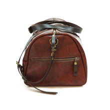 Cargar imagen en el visor de la galería, Bolso Cuero Weekend Bag - Café Agreste
