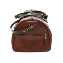 Cargar imagen en el visor de la galería, Bolso Cuero Weekend Bag - Café Agreste
