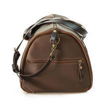 Cargar imagen en el visor de la galería, Bolso Cuero Weekend Bag - Café Rústico
