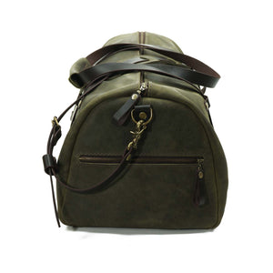 Bolso Cuero Weekend Bag - Verde Rústico