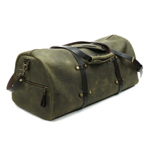 Cargar imagen en el visor de la galería, Bolso Cuero Weekend Bag - Verde Rústico
