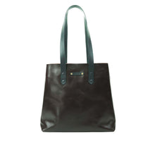 Cargar imagen en el visor de la galería, Bolso de Mano Cuero Vintage Tote - Burdeo Oscuro
