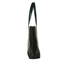 Cargar imagen en el visor de la galería, Bolso de Mano Cuero Vintage Tote - Burdeo Oscuro
