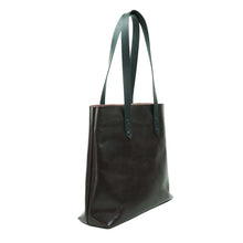 Cargar imagen en el visor de la galería, Bolso de Mano Cuero Vintage Tote - Burdeo Oscuro
