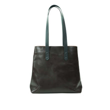 Cargar imagen en el visor de la galería, Bolso de Mano Cuero Vintage Tote - Burdeo Oscuro
