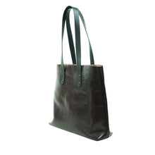 Cargar imagen en el visor de la galería, Bolso de Mano Cuero Vintage Tote - Burdeo Oscuro
