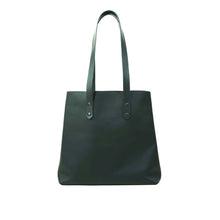 Cargar imagen en el visor de la galería, Bolso de Mano Cuero Vintage Tote - Negro
