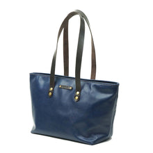Cargar imagen en el visor de la galería, Bolso de Mano Cuero Shoulder Bag - Azul
