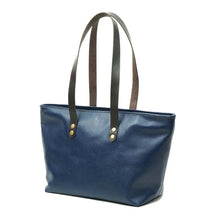 Cargar imagen en el visor de la galería, Bolso de Mano Cuero Shoulder Bag - Azul
