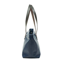 Cargar imagen en el visor de la galería, Bolso de Mano Cuero Shoulder Bag - Azul
