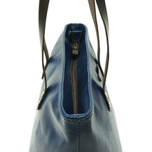 Cargar imagen en el visor de la galería, Bolso de Mano Cuero Shoulder Bag - Azul
