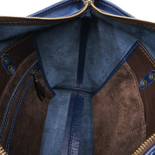 Cargar imagen en el visor de la galería, Bolso de Mano Cuero Shoulder Bag - Azul
