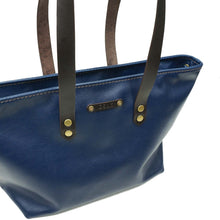 Cargar imagen en el visor de la galería, Bolso de Mano Cuero Shoulder Bag - Azul
