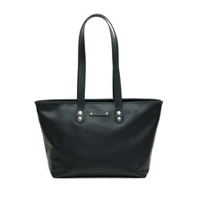Cargar imagen en el visor de la galería, Bolso de Mano Cuero Shoulder Bag - Negro
