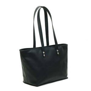 Bolso de Mano Cuero Shoulder Bag - Negro