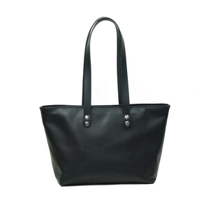 Bolso de Mano Cuero Shoulder Bag - Negro