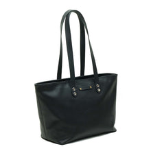 Cargar imagen en el visor de la galería, Bolso de Mano Cuero Shoulder Bag - Negro
