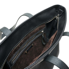 Cargar imagen en el visor de la galería, Bolso de Mano Cuero Shoulder Bag - Negro

