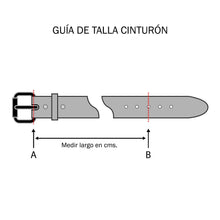 Cargar imagen en el visor de la galería, Cinturón de cuero Z8 hebilla Plateada correa Negra
