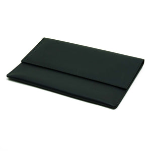 Funda de Cuero Notebook 12" a 13" - Negro