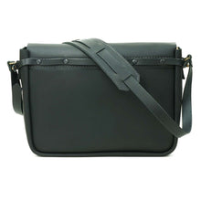 Cargar imagen en el visor de la galería, Maletín de cuero Messenger II 15 pulgadas color Negro correas Negras
