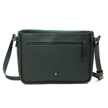 Cargar imagen en el visor de la galería, Maletín de cuero Messenger II 15 pulgadas color Negro correas Negras
