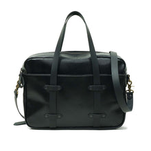 Cargar imagen en el visor de la galería, Maletín de cuero Messenger Nomad Capreto Negro
