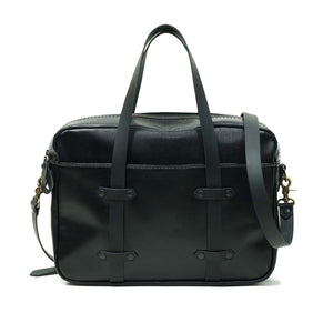 Maletín de cuero Messenger Nomad Capreto Negro