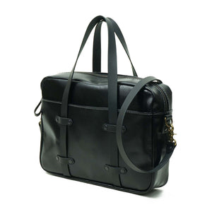 Maletín de cuero Messenger Nomad Capreto Negro