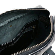 Cargar imagen en el visor de la galería, Maletín de cuero Messenger Nomad Capreto Negro
