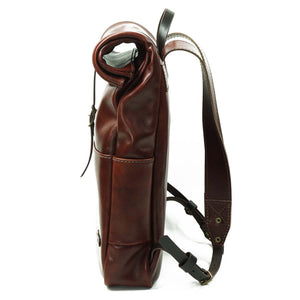 Mochila de Cuero Z4 - Café Agreste